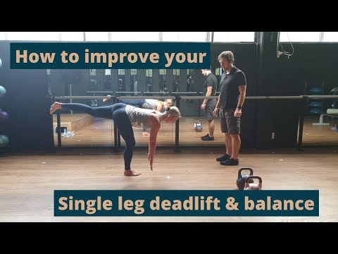 How to improve your single leg deadlift & balance | The MSK Physio