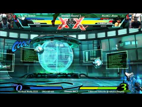 The Break #223   UMvC3 W3   BC Stretch VS RG MCZ JRosa