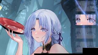 【アズールレーン】アルザスLive2D「聖宵のオニに酩酊を」Alsace L2D attire【着せ替え】Azurlane