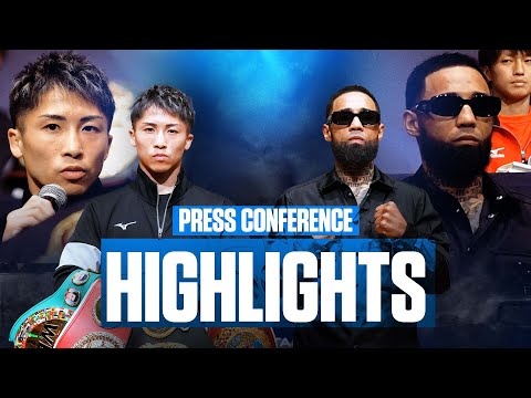 Naoya Inoue vs Luis Nery | PRESS CONFERENCE HIGHLIGHTS