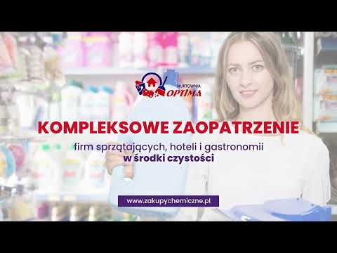 Optima Profesjonalna Chemia Gospodarcza Czyściwa Przemysłowe - video