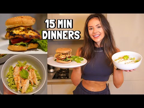 15 Minute Dinners: Healthy & Easy Recipes You'll love!