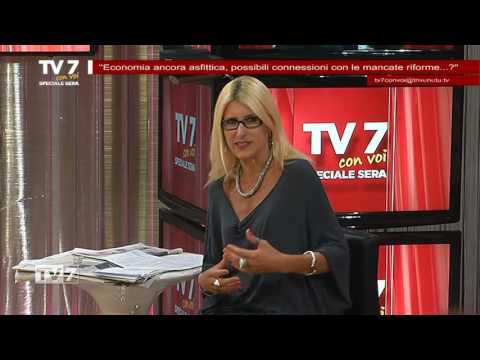 Tv7 con Voi sera del 11/10/2016 -  Economia ancora asfittica (5 di 6)