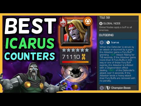 How To Cheese 6.2.3 Icarus Node | Fun Options That Make it Easy | Marvel Contest of Champions