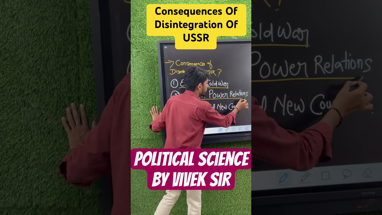 What Are The Consequences Of Disintegration Of USSR | End Of Bipolarity | Class 12 Political Science