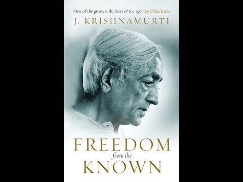 Audiobook : Freedom From The Known by Jiddu Krishnamurti