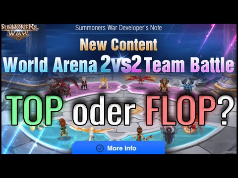 2vs2 World Arena Battle | Neuer Content Patch?! (German / Deutsch | Summoners War)