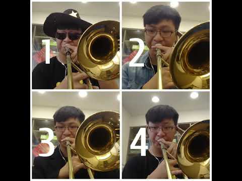 Trombumba for Trombone Quartet