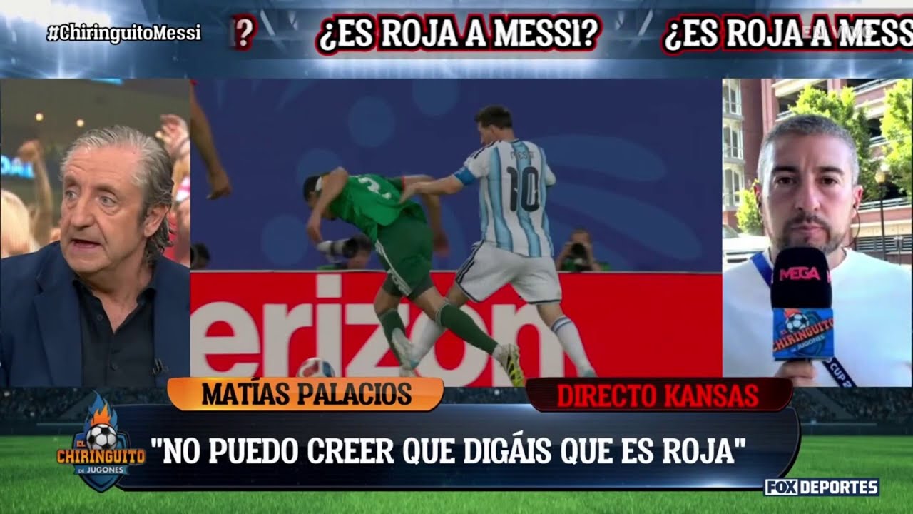 🟥🧐 LIONEL MESSI y su polémica entrada, ¿era para TARJETA ROJA? Fuerte discusión en El Chiringuito