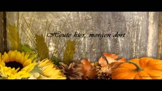 Heute hier,morgen dort