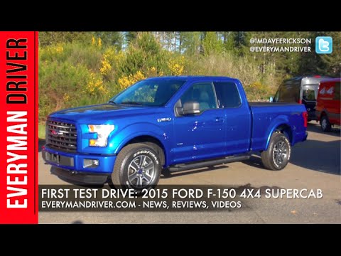 Here's the 2015 Ford F-150 4x4 On Everyman Driver (First Drive Review)