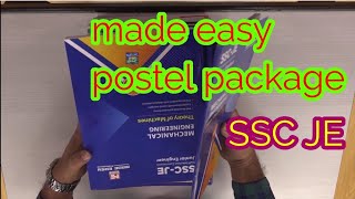 made easy postel package// BOOK FOR SSC JE//BOOK FOR MECHANICAL//JE BOOK//MECHANICAL JE BOOK