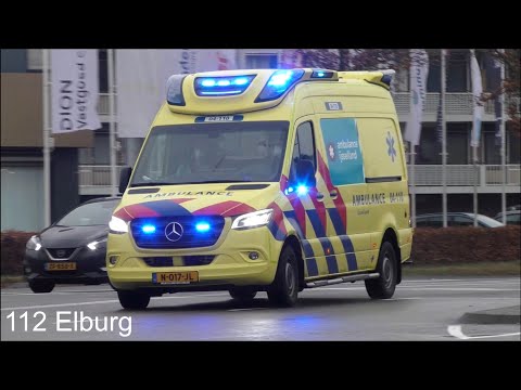 A1 (Rijopleiding)ambulance 04-110 Zwolle → Zwartsluis met spoed naar het ziekenhuis in Zwolle