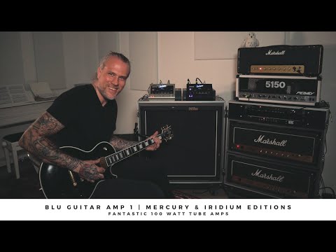 BluGuitar AMP 1 | MERCURY & IRIDIUM editions | Fantastic 100 watt tube amps.