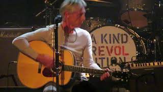 Encore, Acoustic, Paul Weller, Out of the Sinking, House of Blues, Chicago 10-12-2017 3min43sec