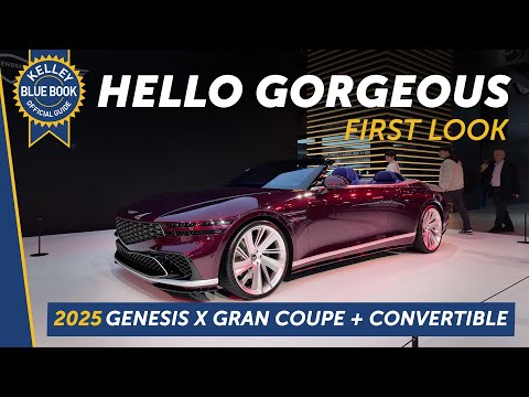 2025 Genesis X Gran Coupe + Convertible | First Look