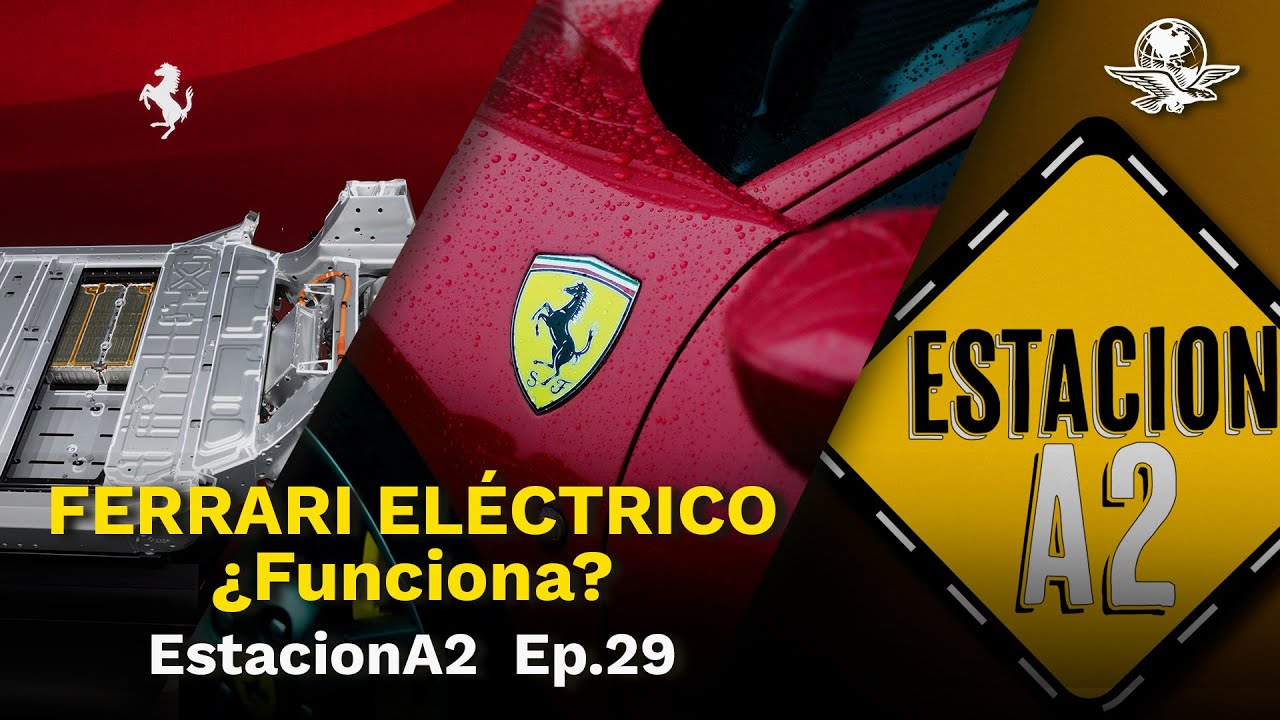 FERRARI se rinde a la ELECTRICIDAD: El primer EV de Maranello // EstacionA2 ⚠️