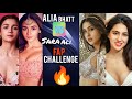 Alia Bhatt Sara Ali Khan Hot Vertical Videos Ll Alia Bhatt Sara Ali Khan Go Stop Fap Challenge
