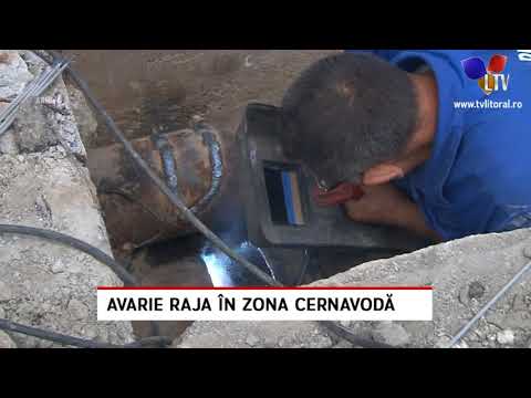 Avarie RAJA în zona Cernavodă - Litoral TV