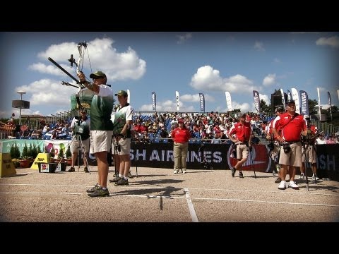 USA v South Africa – compound men's team gold | Wroclaw 2013 Archery World Cup stage 4