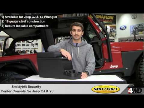 Smittybilt Security Center Console for Jeep Wrangler