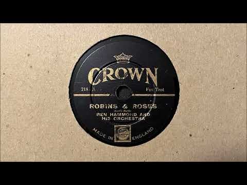 Jay Wilbur & His Band - "Robins and Roses" (1936)
