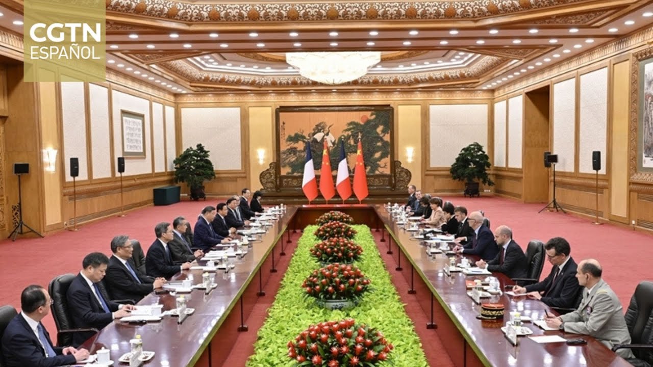 Xi Jinping insta a Emmanuel Macron a ampliar la cooperación en múltiples ámbitos