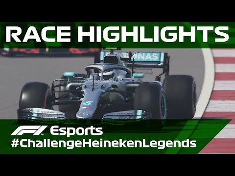 F1 Eスポーツ・バーチャル・グランプリハイキネンレジェンド レースハイライト動画