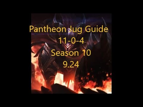 Pantheon Season 10 Jungle Guide, how to carry on Pantheon in the jungle.