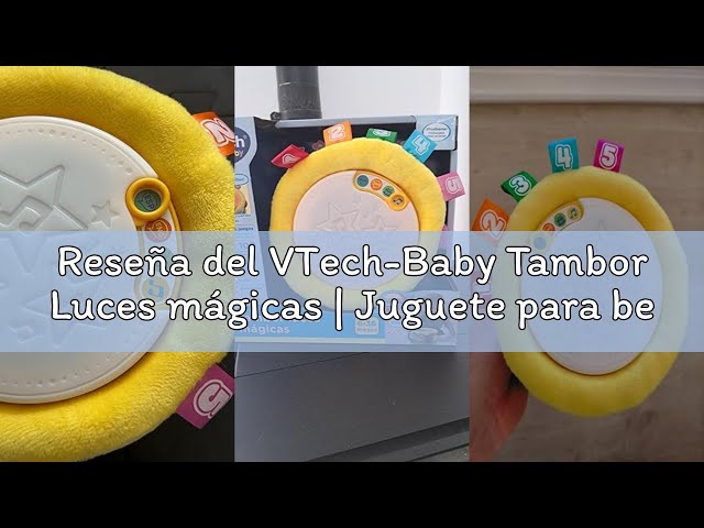 Vídeo relacionado con VTech-Baby Rodillo mágico Interactivo 3 en 1, Juguete multiactividades para bebés +6 Meses, Tambor, Piano y Centro de Actividades, Aprende música, Enseña Vocabulario básico, Versión ESP
