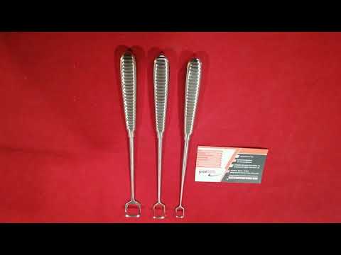 Beckmann tonsil knife