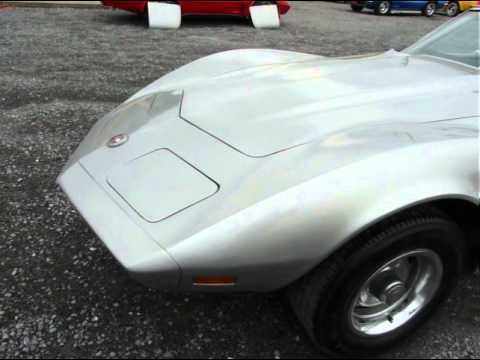 1973 Silver Corvette L82 Stingray T Top Video