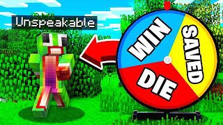 USING WHEEL OF FORTUNE TO WIN MINECRAFT!