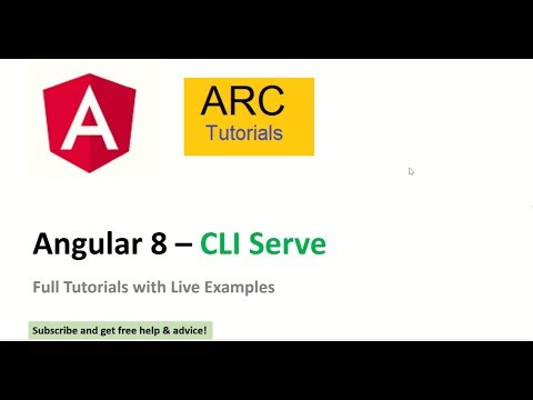 How to run Angular 8 Applications using CLI | Angular 8 CLI Full Tutorial Series | ARC Tutorials
