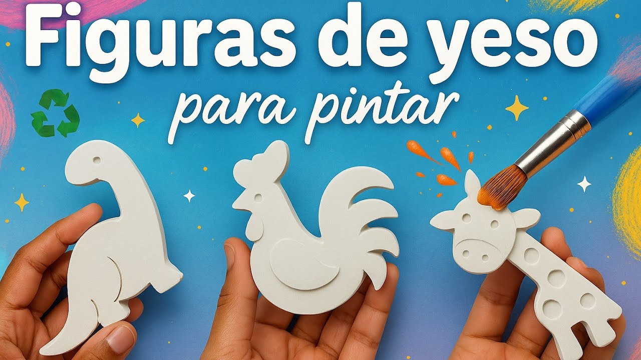 How to Make Plaster Figures for Kids or to Sell | Profitable Craft