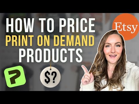 Step By Step - How To Price Your Print On Demand Products (Be competitive & still make a profit)