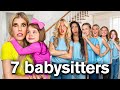 My Daughter Survives SEVEN BABYSITTERS Home Alone