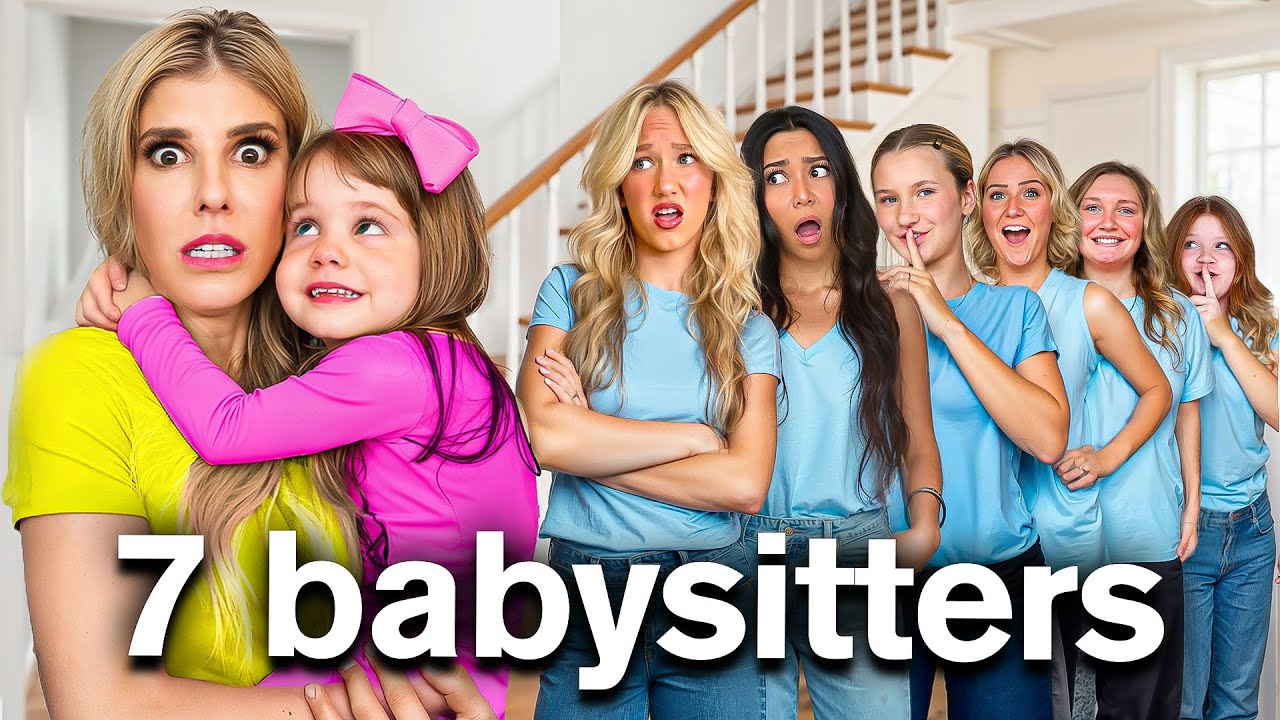 My Daughter Survives SEVEN BABYSITTERS *Home Alone*