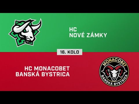 16. kolo: HC Nové Zámky – HC MONACObet Banská Bystrica 2:5 (HIGHLIGHTY)