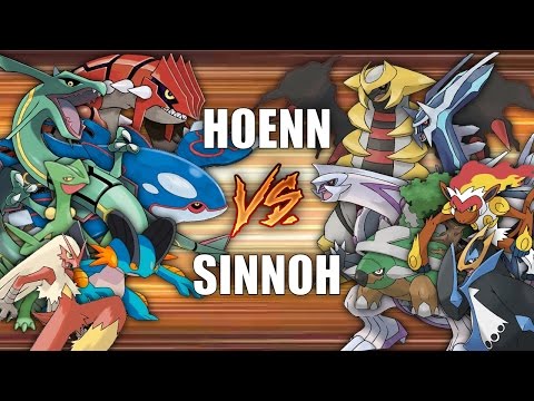 Battle of the Regions (HOENN vs SINNOH) - Pokemon Battle Revolution (1080p 60fps)
