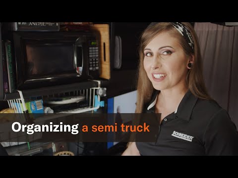 Semi truck organization ideas from real drivers