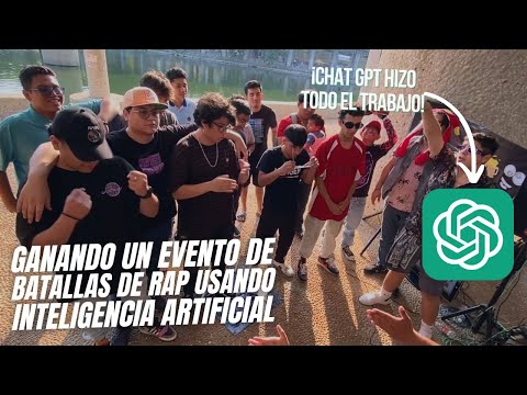 GANÉ UNAS BATALLAS DE RAP CON AYUDA DE INTELIGENCIA ARTIFICIAL 🤖