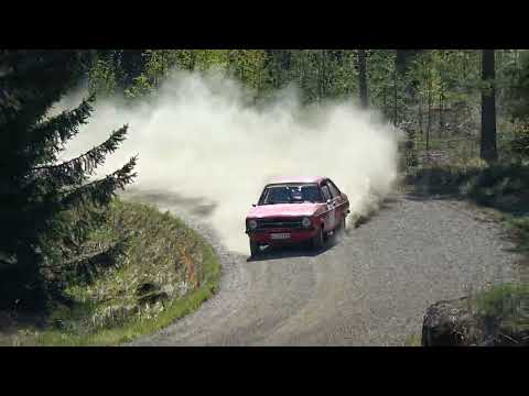 Kaakkoisralli 2022 ek1 Historic Rally Trophy cars