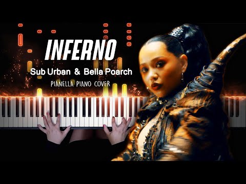 Sub Urban & Bella Poarch - INFERNO | Piano Cover by Pianella Piano