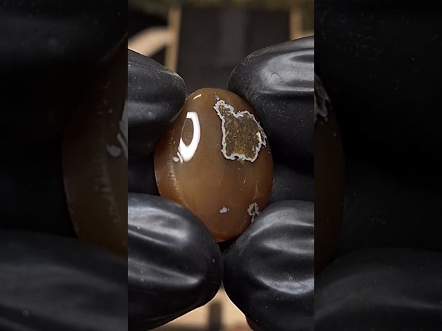 حجر عقيق خرائطي طبيعي