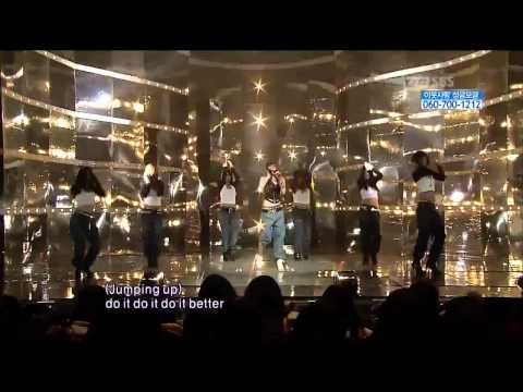 1O.O1.1O Inkigayo - Hyuna (ft.Junhyung) - Change