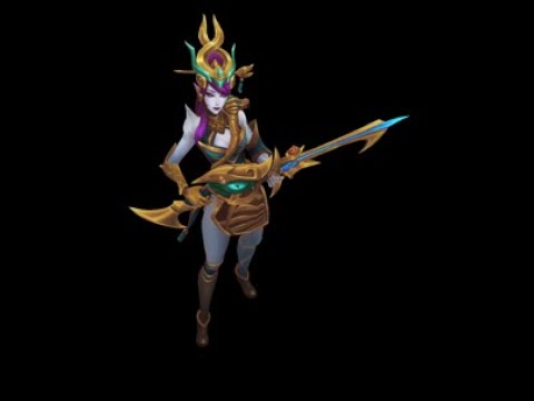 Lunar Wraith Caitlyn (Golden) Chroma - League of Legends