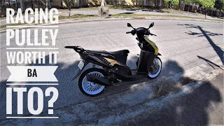 Racing pulley update | 4S1M Racing Pulley | Drive Belt | Worth it kaya?