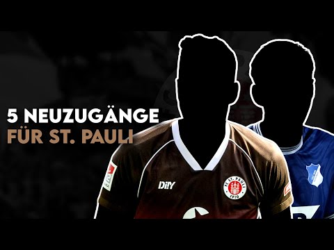 FC St. Pauli: 5 Transfers für den Klassenerhalt in der Bundesliga!