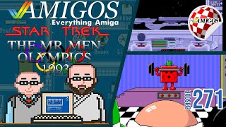 Star Trek  & Mr. Men Olympics Review |  Amigos: Everything Amiga Podcast 271 | Commodore Amiga